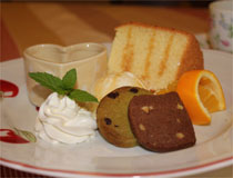シフォンケーキ＆盛り合わせケーキ